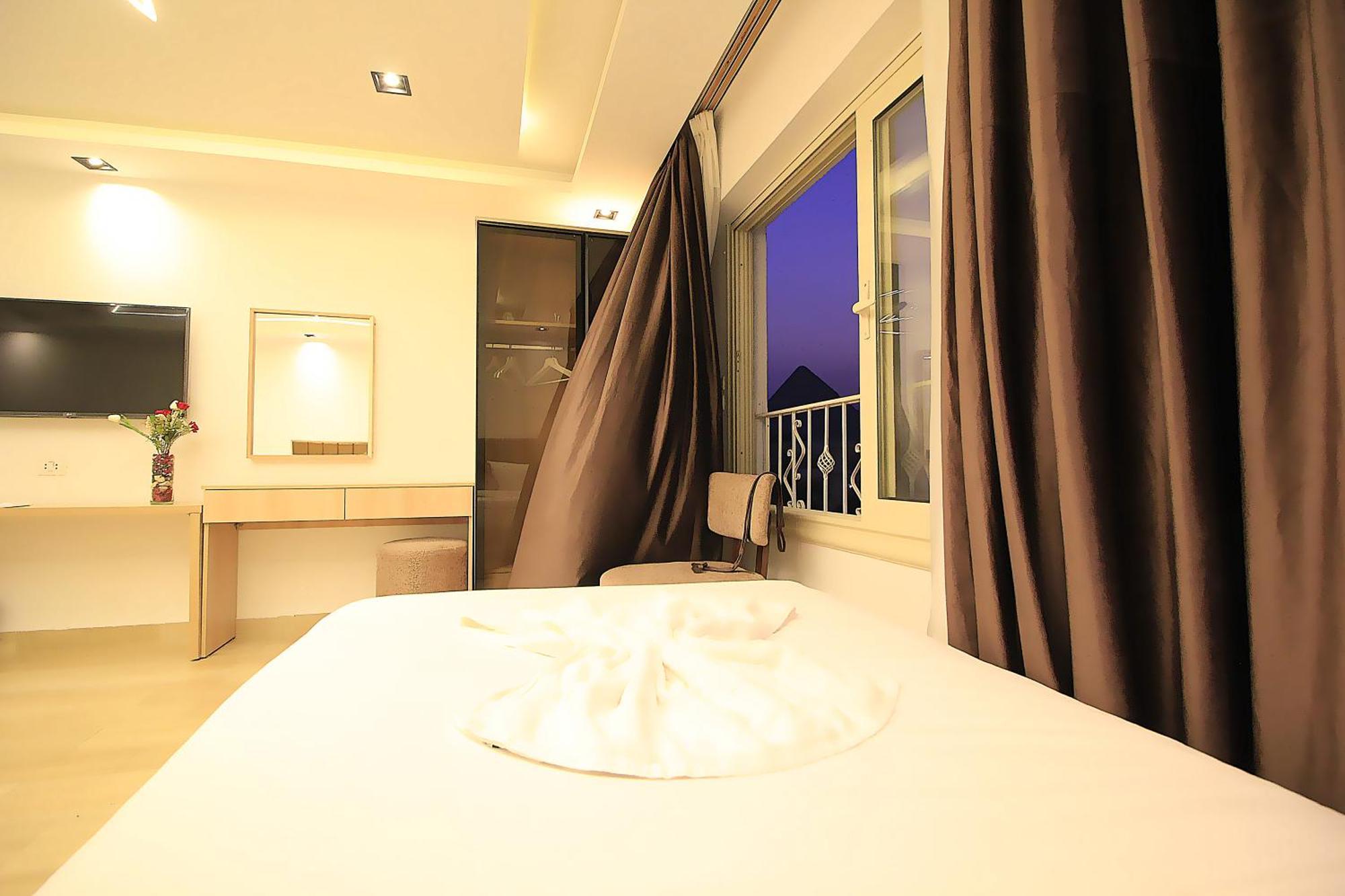 The Platinum Pyramid View Inn Kafret el-Gabal Exterior foto