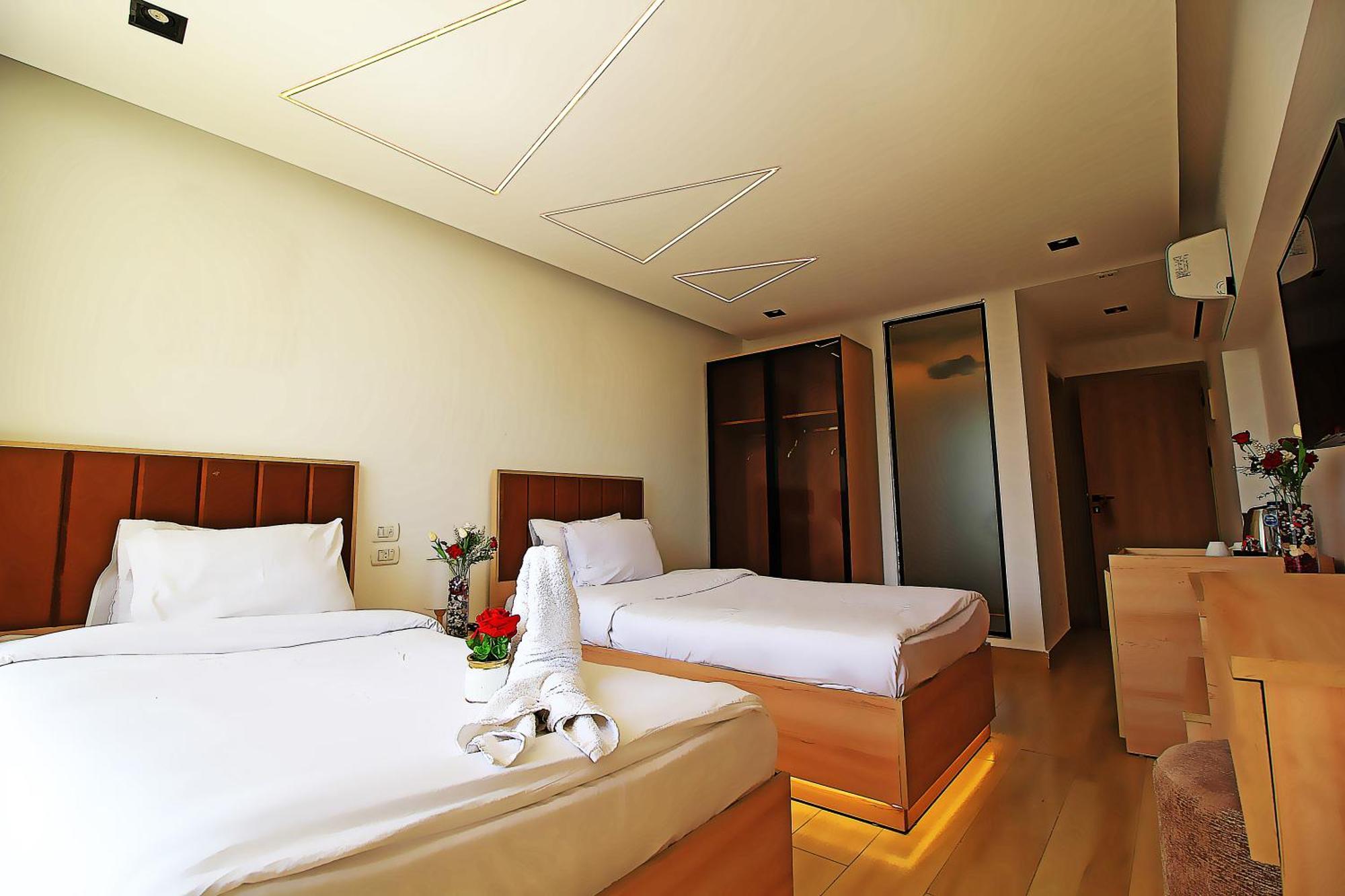 The Platinum Pyramid View Inn Kafret el-Gabal Exterior foto